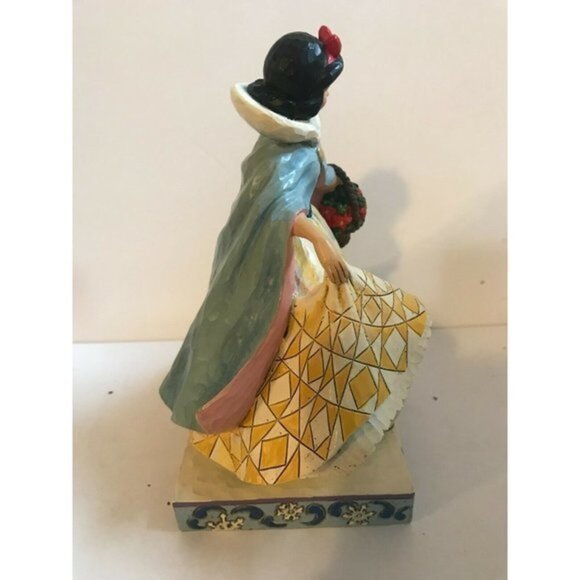 Snow White Disney Traditions Jim Shore Winter Snow‎ Enesco Showcase 4026076 - Picture 2 of 6